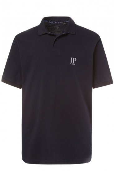 JP1880 704317 Pikétröja 2-pack Svart/Mörkblå - Pikétröjor - Stora pikétröjor - 2XL-8XL