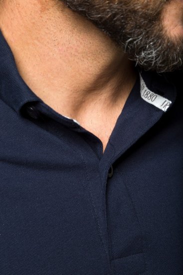 JP1880 704317 Pikétröja 2-pack Svart/Mörkblå - Pikétröjor - Stora pikétröjor - 2XL-8XL