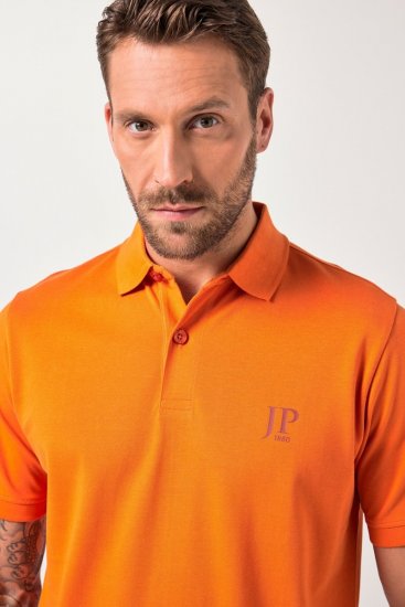 JP1880 Polo Shirts 2-pack Piqué Red Orange - Pikétröjor - Stora pikétröjor - 2XL-8XL