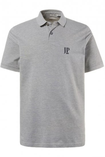 JP1880 704317 Pikétröja 2-pack Mörkblå/Gråmelerad - Pikétröjor - Stora pikétröjor - 2XL-8XL