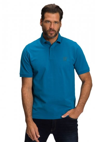 JP1880 704317 Pikétröja 2-pack Turkosblå/Olivgrön - Pikétröjor - Stora pikétröjor - 2XL-8XL