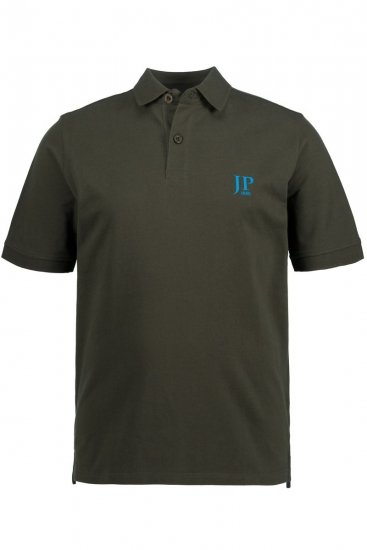 JP1880 704317 Pikétröja 2-pack Turkosblå/Olivgrön - Pikétröjor - Stora pikétröjor - 2XL-8XL