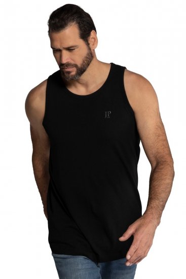 JP1880 705145 Linne Svart - T-shirts - Stora T-shirts - 2XL-14XL