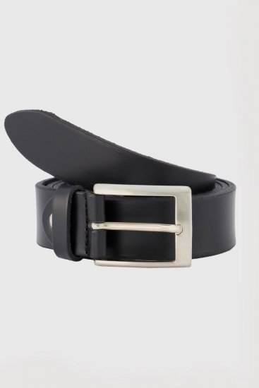 JP1880 706592 Läderbälte Svart - Accessoarer - Accessoarer som fulländar looken