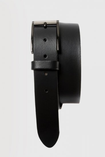 JP1880 707865 Läderbälte Svart - Accessoarer - Accessoarer som fulländar looken