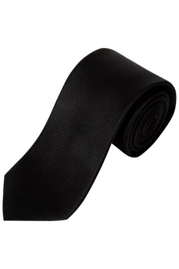 JP1880 711267 Sidenslips extralång Svart - Slipsar och flugor - 