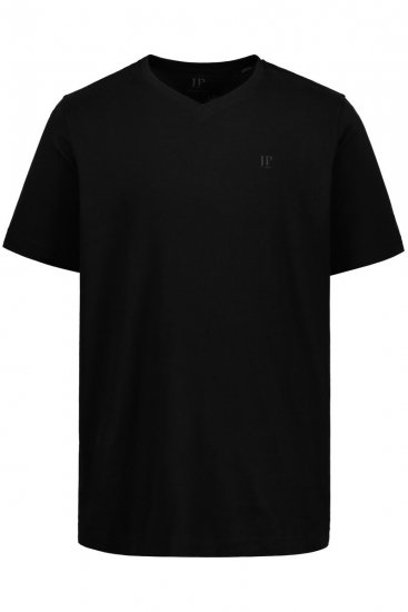 JP1880 711318 T-shirt med V-ringning 2-pack Svart - T-shirts - Stora T-shirts - 2XL-14XL