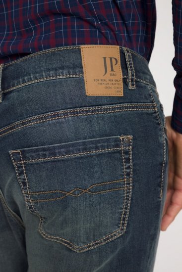 JP1880 Jeans Straight Fit Super Stretch Denim Used Blue - Jeans & byxor - Stora Jeans och Stora Byxor