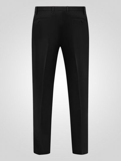 D555 Ted 4 Way Stretch Tailored Trouser Svart - Kostymer och kavajer - Kostymer i stora storlekar