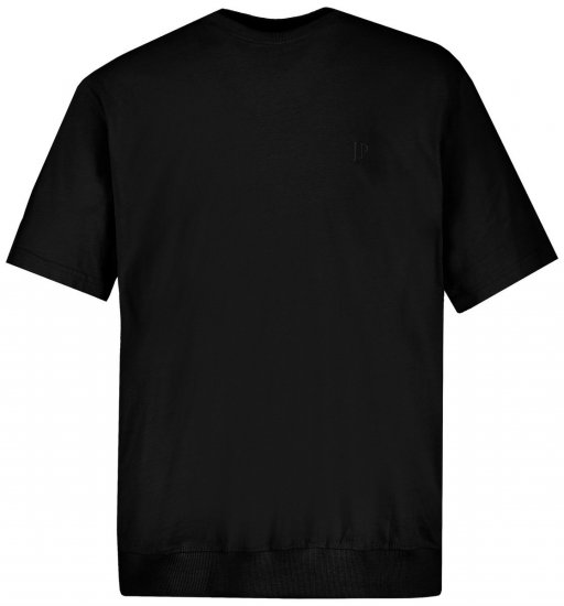 JP1880 712616 T-shirt med magpassform Svart - T-shirts - Stora T-shirts - 2XL-14XL