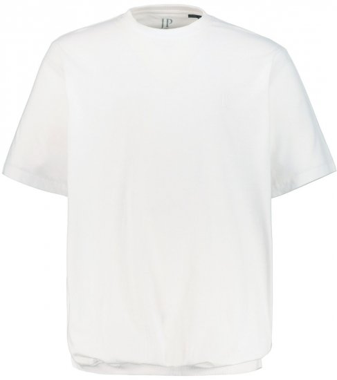 JP1880 712616 T-shirt med magpassform Vit - T-shirts - Stora T-shirts - 2XL-14XL
