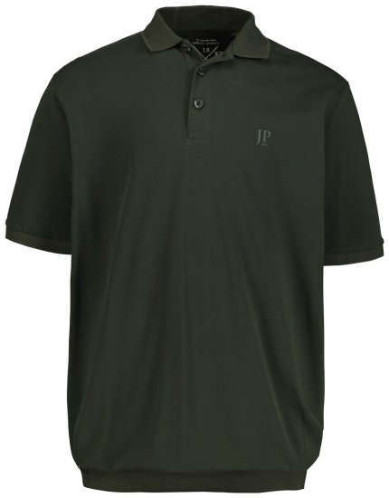 JP1880 712617 Pikétröja med magpassform Mörkoliv - Pikétröjor - Stora pikétröjor - 2XL-8XL