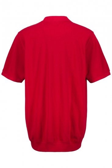 JP1880 712617 Pikétröja med magpassform Chiliröd - Pikétröjor - Stora pikétröjor - 2XL-8XL