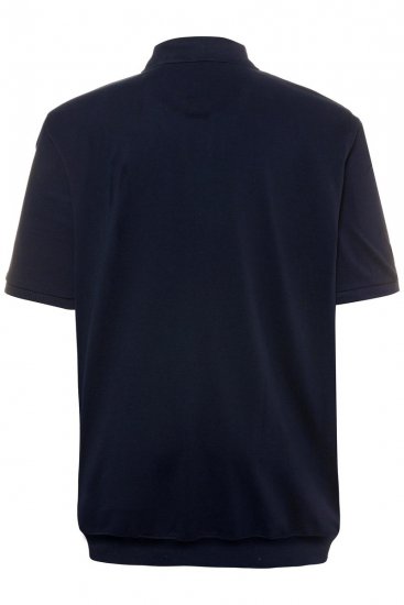 JP1880 712617 Pikétröja med magpassform Mörkblå - Pikétröjor - Stora pikétröjor - 2XL-8XL