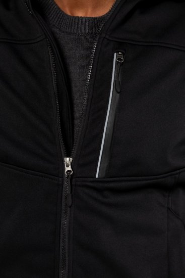 JP1880 714279 Softshelljacka med fleecefoder Svart - Jackor - Stora jackor - 2XL-12XL