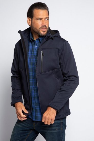 JP1880 Jacket Fleece Lined Softshell Navy - Jackor - Stora jackor - 2XL-12XL