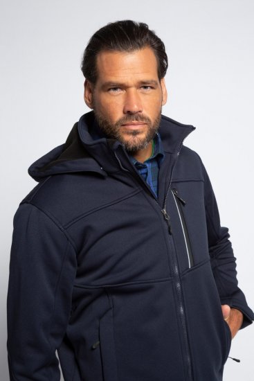 JP1880 Jacket Fleece Lined Softshell Navy - Jackor - Stora jackor - 2XL-12XL