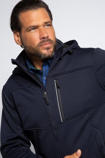 JP1880 Jacket Fleece Lined Softshell Navy - Jackor - Stora jackor - 2XL-12XL