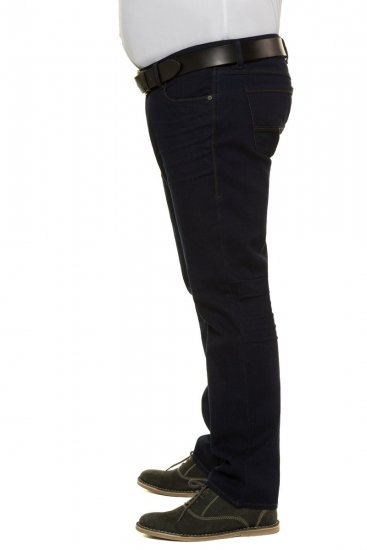 JP1880 Jeans Regular Fit 5-Pocket Dark Blue Denim - Jeans & byxor - Stora Jeans och Stora Byxor