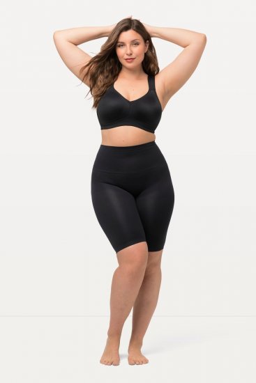 Ulla Popken 714677 Formande shorts Svart - Shapewear - 