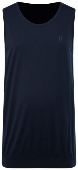 JP1880 719783 Linne med magpassform Mörkblå - T-shirts - Stora T-shirts - 2XL-14XL