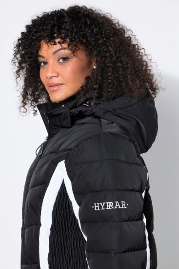 Ulla Popken 725348 Quiltad skidjacka Svart - Skidkläder - 
