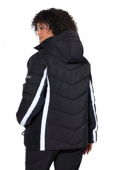 Ulla Popken 725348 Quiltad skidjacka Svart - Skidkläder - 