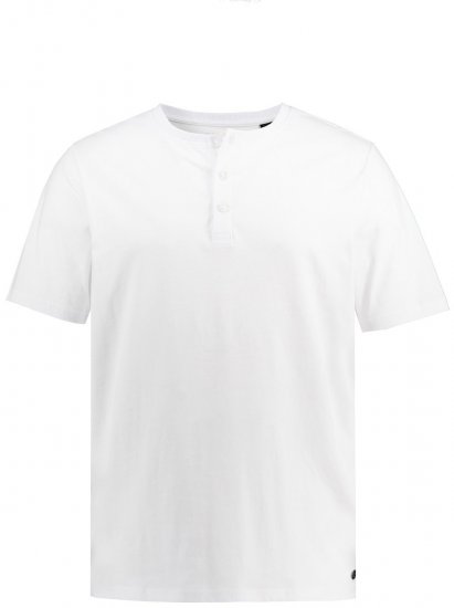JP1880 726695 Henley t-shirt Vit - T-shirts - Stora T-shirts - 2XL-14XL