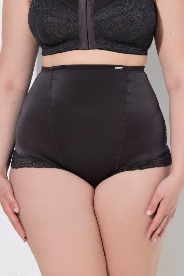 Ulla Popken 781632 Formande trosor med hög midja Brun - Shapewear - 