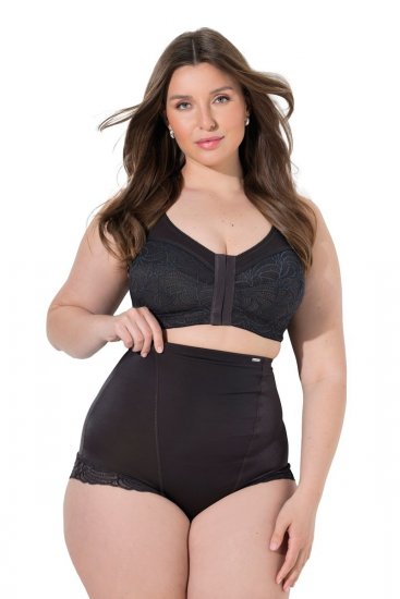 Ulla Popken 781632 Formande trosor med hög midja Brun - Shapewear - 