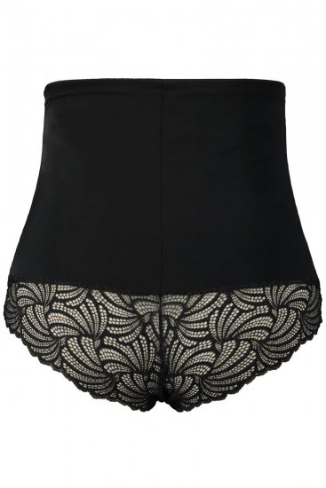 Ulla Popken 781632 Formande trosor med hög midja Svart - Shapewear - 