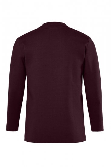JP1880 Milano Flexnamic Stickad kavaj Aubergine - Kostymer och kavajer - Kostymer i stora storlekar