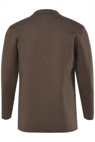 JP1880 Milano Flexnamic Stickad kavaj Khakibrun - Kostymer och kavajer - Kostymer i stora storlekar