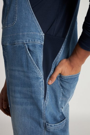 JP1880 Dungarees Denim Adjustable Straps Blue - Jeans & byxor - Stora Jeans och Stora Byxor