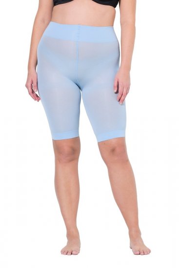Ulla Popken 799278 Skavskyddsshorts Ljusblå - Skavskyddsshorts - 