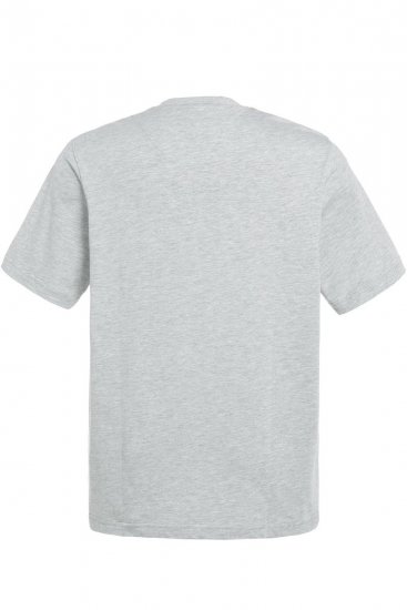 JP1880 799997 T-shirt med bröstficka Gråmelerad - T-shirts - Stora T-shirts - 2XL-14XL