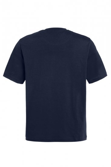 JP1880 799997 T-shirt med bröstficka Nattblå - T-shirts - Stora T-shirts - 2XL-14XL