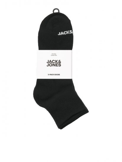 Jack & Jones Luca Tennisstrumpor Svart 3-pack - Underkläder & badkläder - Stora underkläder för män