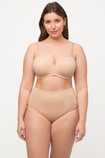 Ulla Popken 800498 Formande trosor med hög midja Champagne - Shapewear - 