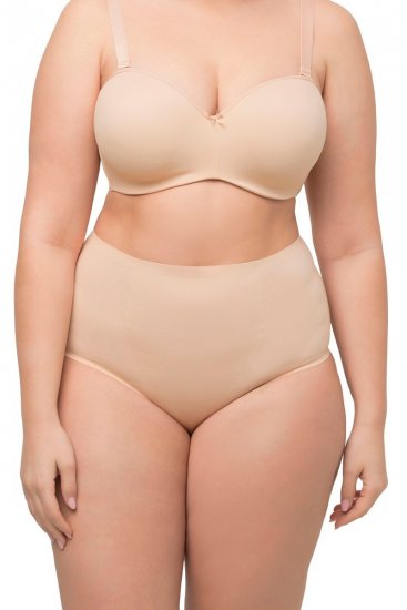 Ulla Popken 800498 Formande trosor med hög midja Champagne - Shapewear - 