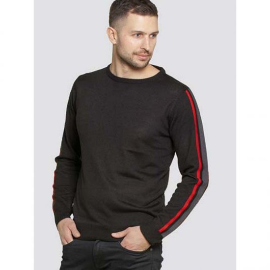 D555 Orlando Sweater Black - Tröjor & hoodies - Stora hoodies & tröjor - 2XL-14XL