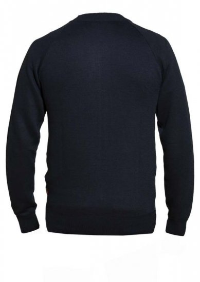 D555 Tanner Sweater Navy - Tröjor & hoodies - Stora hoodies & tröjor - 2XL-14XL