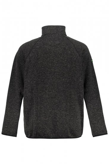 Jay-Pi 802394 Stickad fleecejacka Svart TALL - TALL jackor - TALL jackor med extra ärmlängd