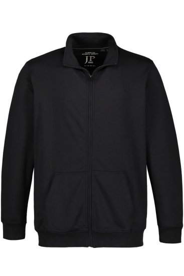 JP1880 802933 Mjukisset med jacka och byxa Svart - Tracksuits - Tracksuits herr stora storlekar