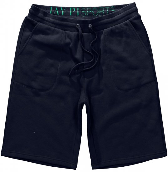 Jay-Pi 804151 Mjukisshorts Mörkblå - Mjukisbyxor och -shorts - Mjukisbyxor & Mjukisshorts 2XL-12XL