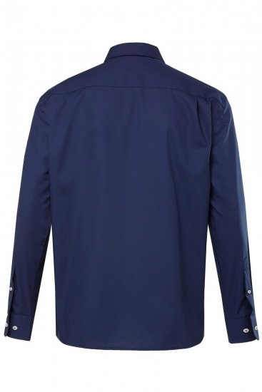 JP1880 Shirt Business Long Sleeve Navy - Skjortor - Stora skjortor - 2XL-8XL