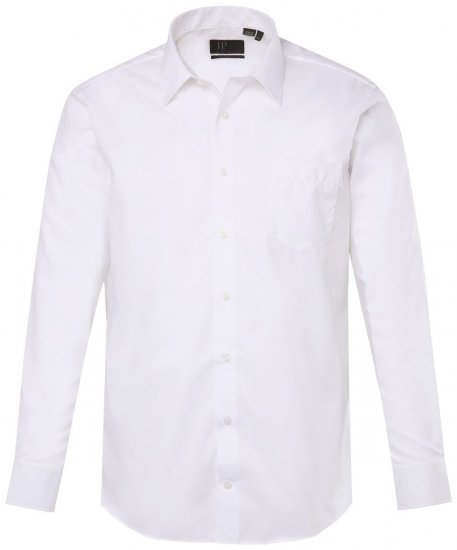 JP1880 804890 Långärmad strykfri Business-skjorta Vit - Skjortor - Stora skjortor - 2XL-8XL