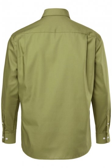 JP1880 Shirt Business Long Sleeve Green - Skjortor - Stora skjortor - 2XL-8XL