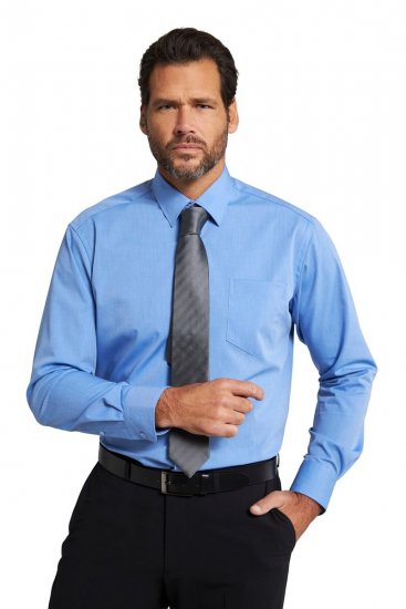 JP1880 Shirt Business Comfort Fit Light Blue TALL - HERRKLÄDER MT-6XLT - Kläder för långa män