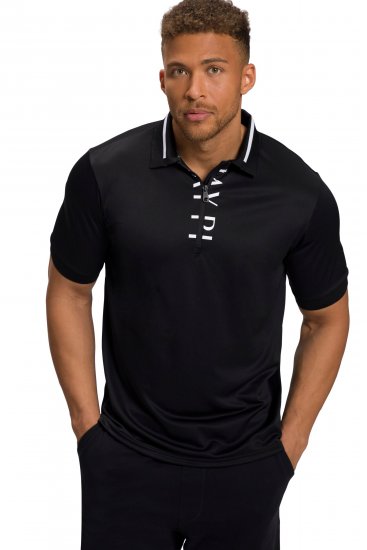 JP1880 Jay-Pi Golf Polo Shirt Black - Träningskläder & friluft - Träningskläder till herr i stora storlekar